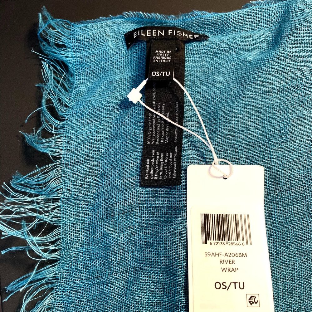 Eileen Fisher Linen Scarf